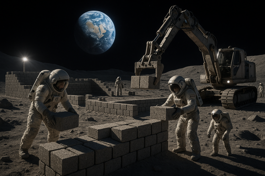 Moon Bricks: How We'll Build Our Lunar Future