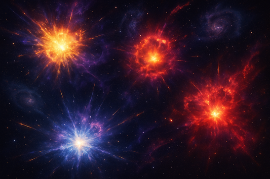The Universe's First Fireworks