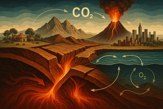 The Unseen Architects of Civilization: How Plate Tectonics and CO2 Made Us