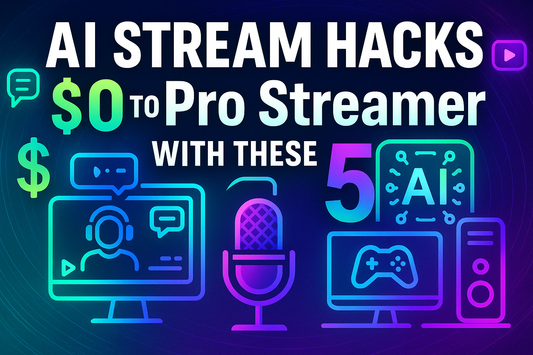 AI STREAM HACKS: $0 to Pro Streamer with These 5 Tools