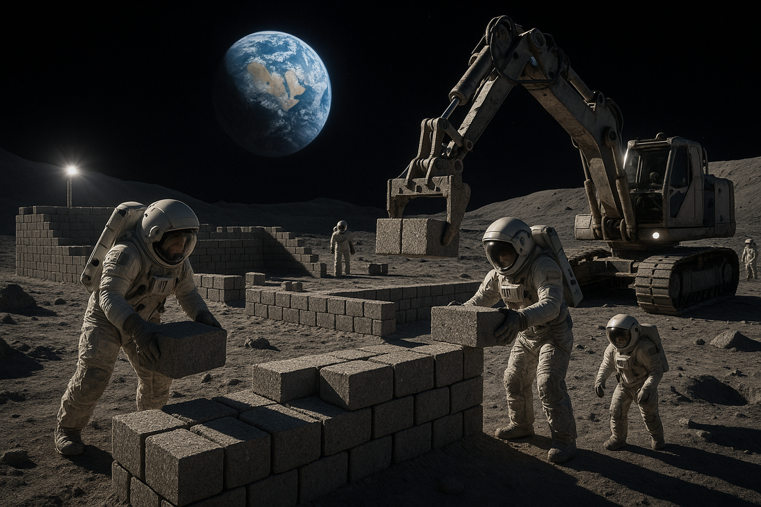 Moon Bricks: How We'll Build Our Lunar Future