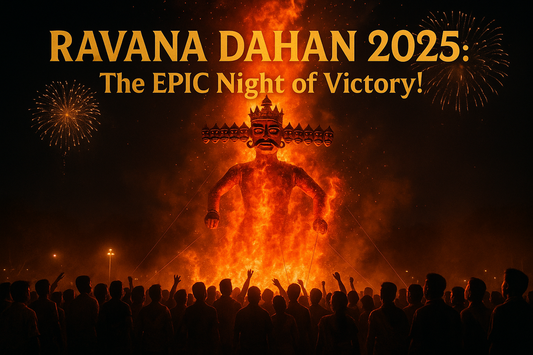 🔥 Ravana Dahan 2025: The EPIC Night of Victory!