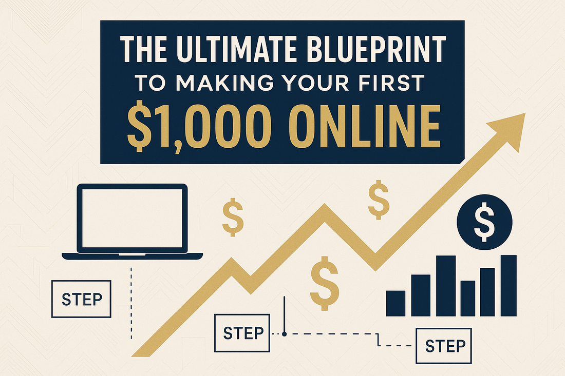 The Ultimate Blueprint to Making Your First $1,000 Online